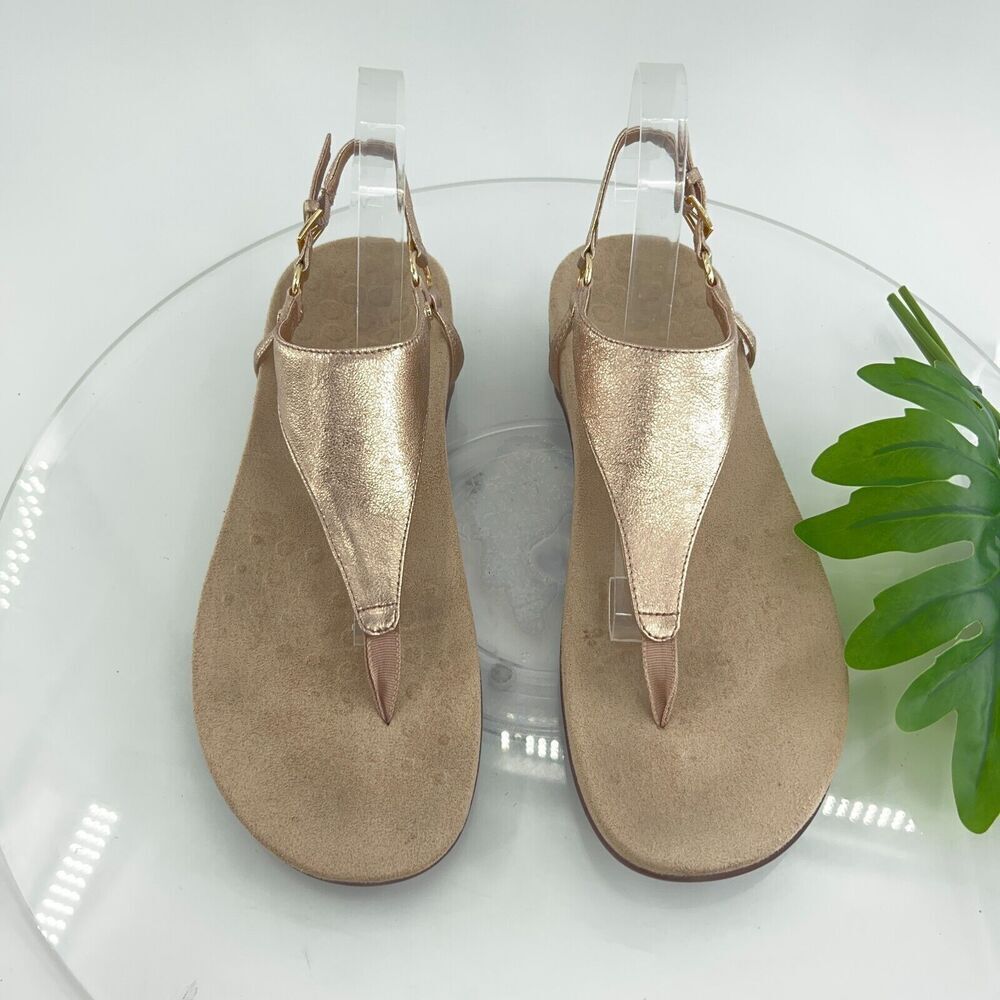 Vionic Gold Women's Sandals - Picture 2 of 14